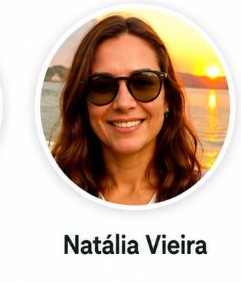 Foto de perfil de Natália Vieira, autora da avaliação no Google