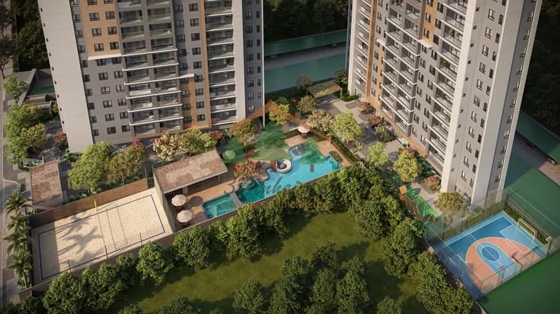 Bosque da Cidade: Apartamentos com Suíte na Cidade dos Funcionários e Lazer de Clube
