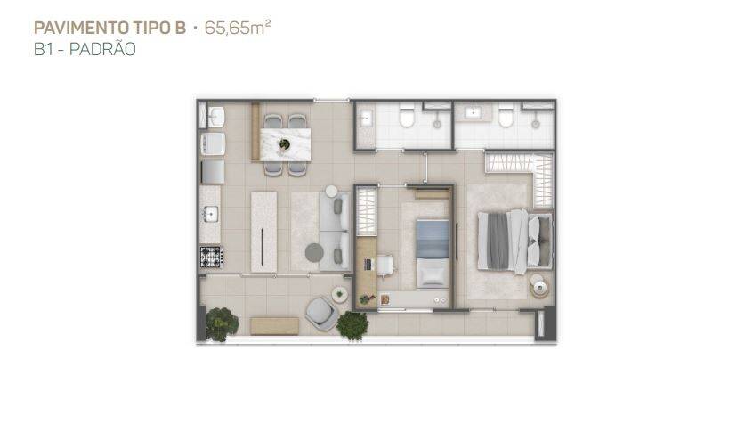 Apartamento à venda com 3 quartos, 79m² - Foto 15