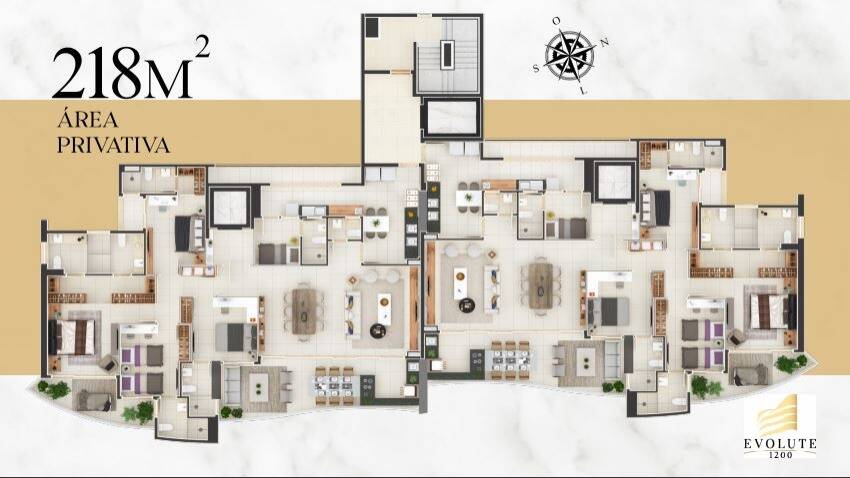 Apartamento à venda com 5 quartos, 218m² - Foto 23