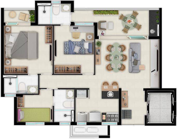 Apartamento à venda com 2 quartos, 5577m² - Foto 32