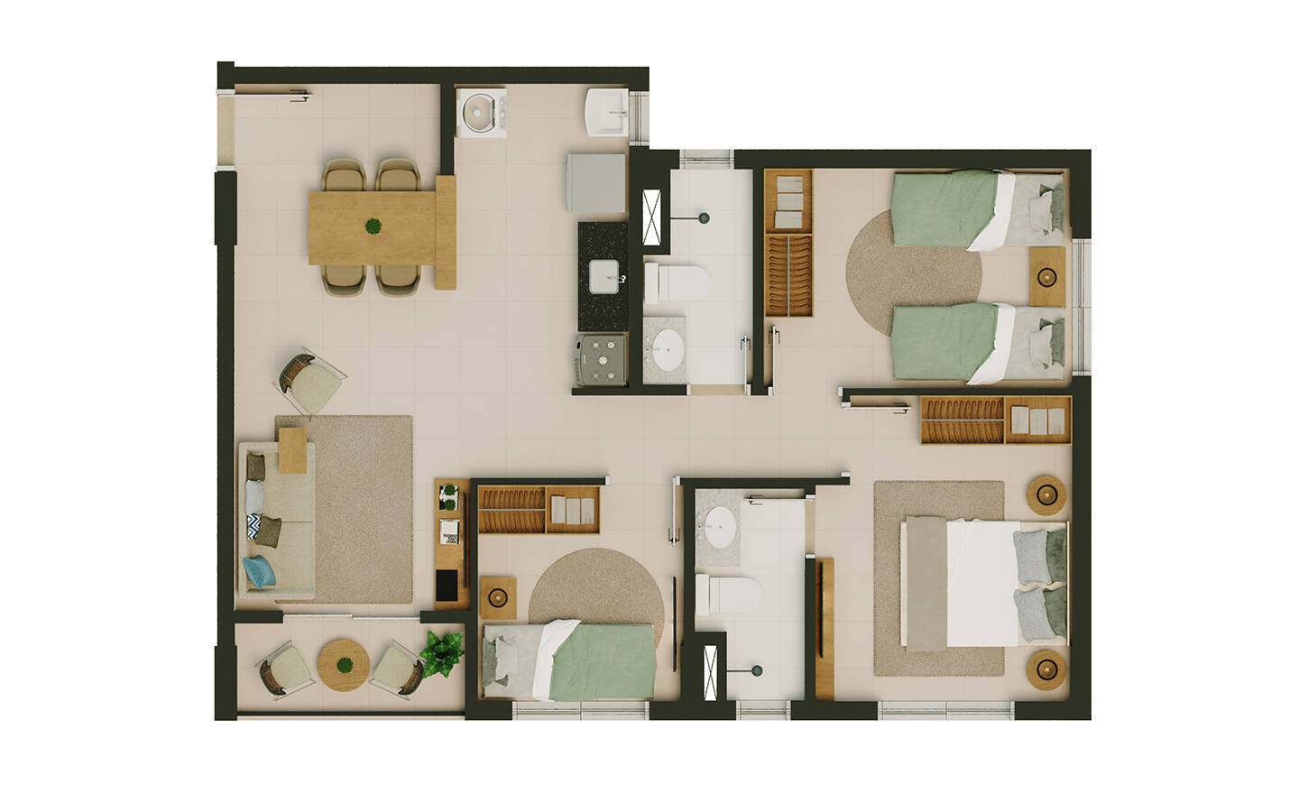 Apartamento à venda com 2 quartos, 5362m² - Foto 20