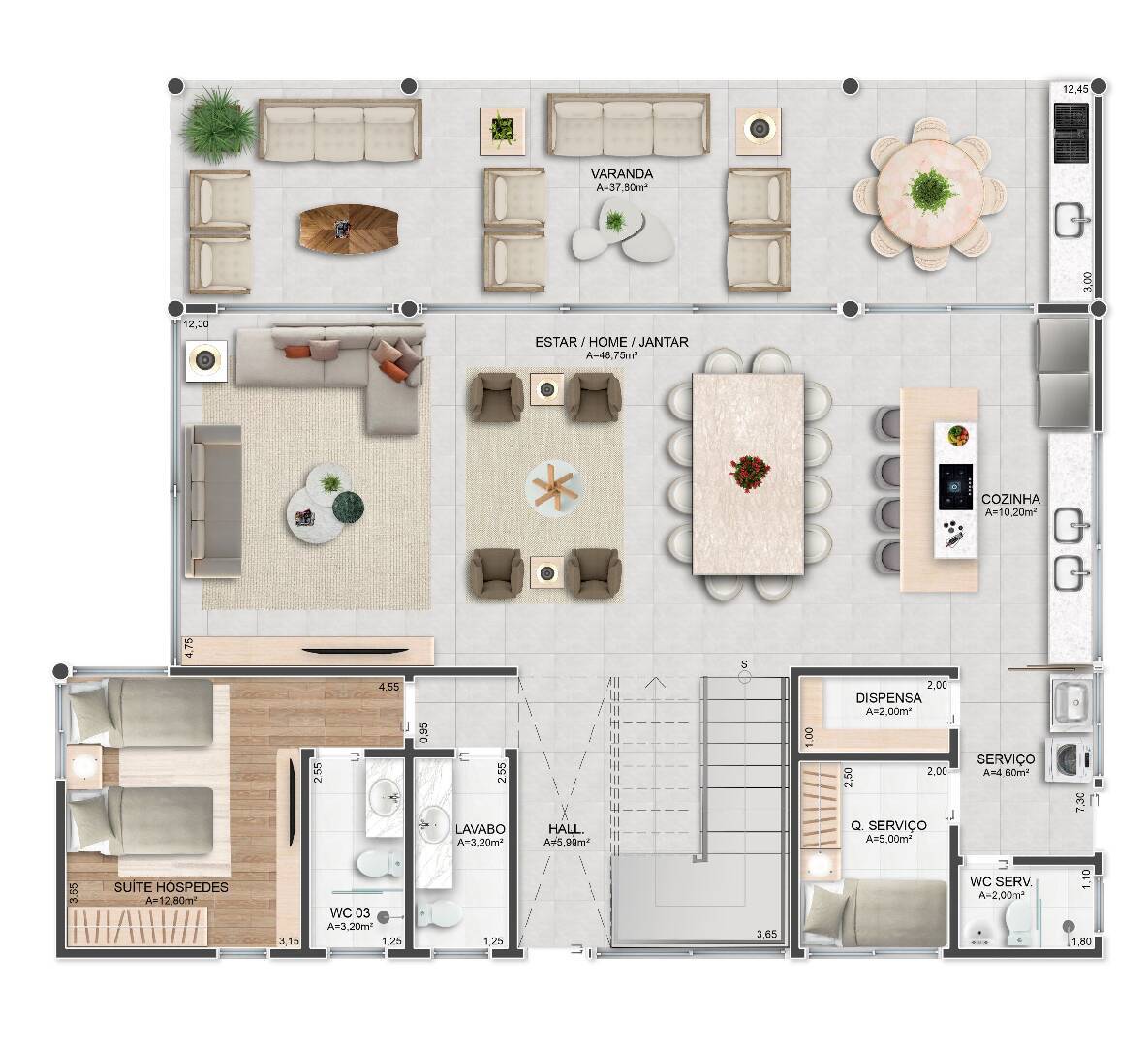 Casa à venda com 3 quartos, 225m² - Foto 19