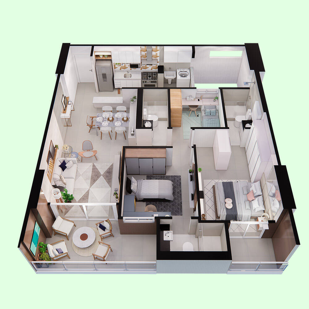 Apartamento à venda com 3 quartos, 78113m² - Foto 20