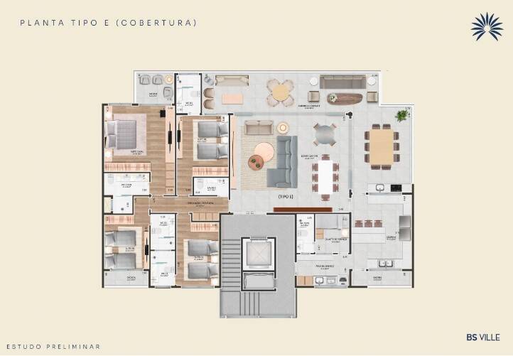 Apartamento à venda com 3 quartos, 75150m² - Foto 9