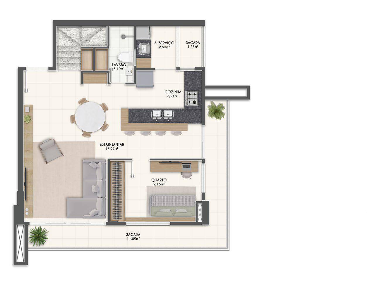 Apartamento à venda com 3 quartos, 104160m² - Foto 19