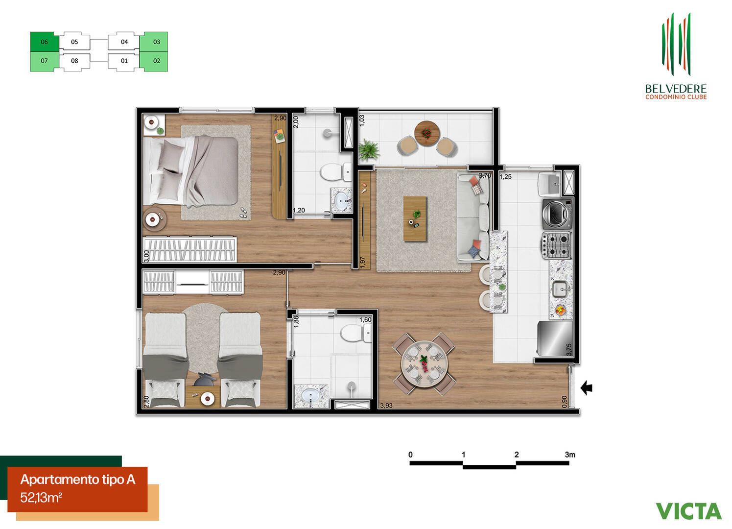 Apartamento à venda com 2 quartos, 4852m² - Foto 23