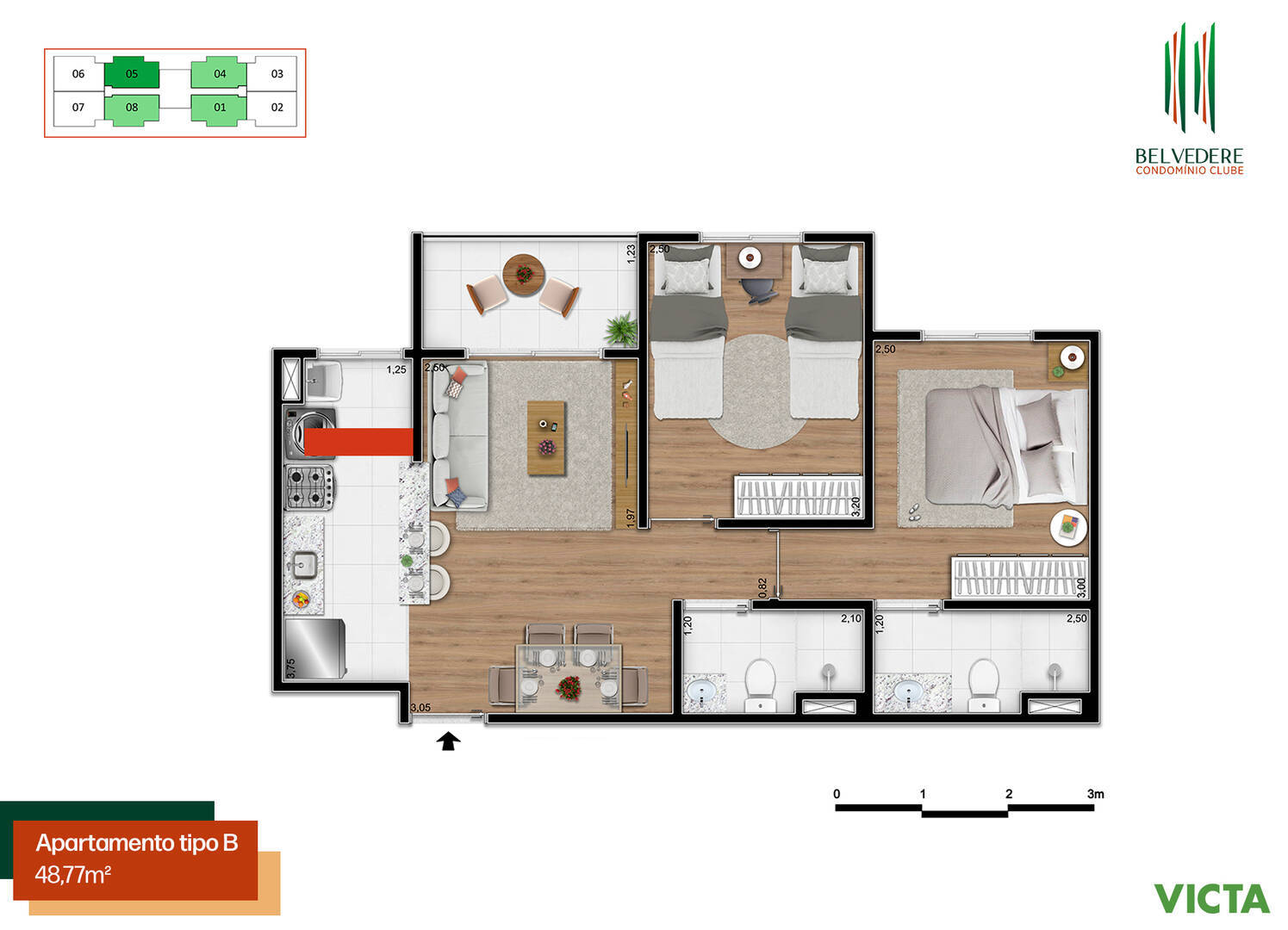 Apartamento à venda com 2 quartos, 4852m² - Foto 25