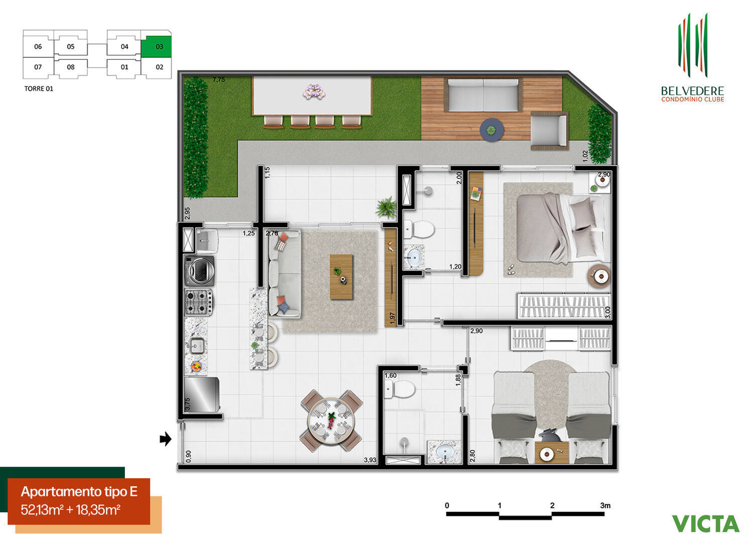 Apartamento à venda com 2 quartos, 4852m² - Foto 30