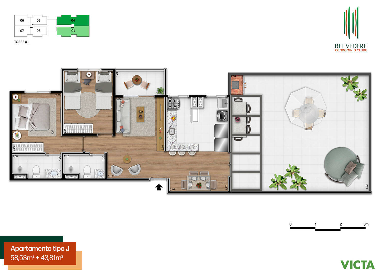 Apartamento à venda com 2 quartos, 4852m² - Foto 35