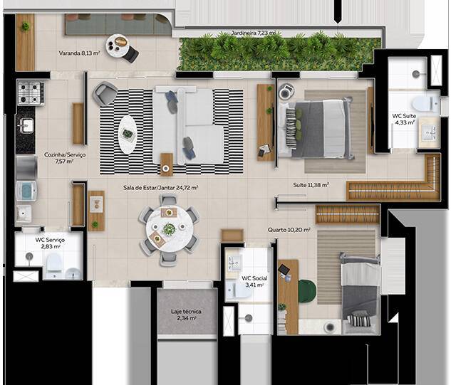 Apartamento à venda com 3 quartos, 5882m² - Foto 27