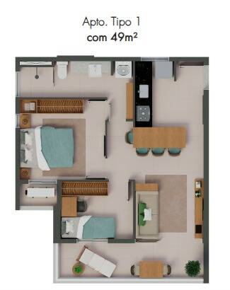 Apartamento à venda com 2 quartos, 3749m² - Foto 18