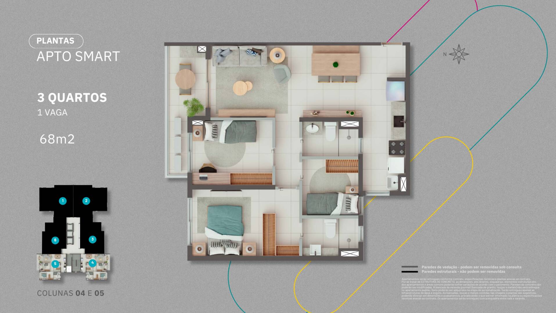 Apartamento à venda com 3 quartos, 94m² - Foto 32