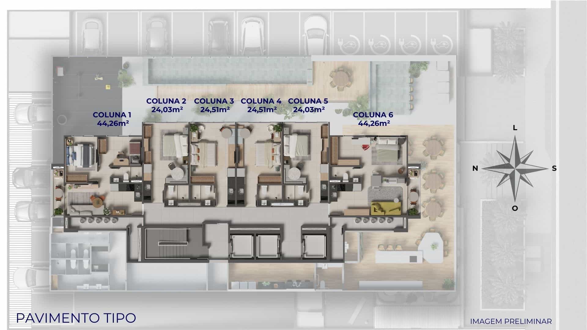 Apartamento à venda com 2 quartos, 2444m² - Foto 21