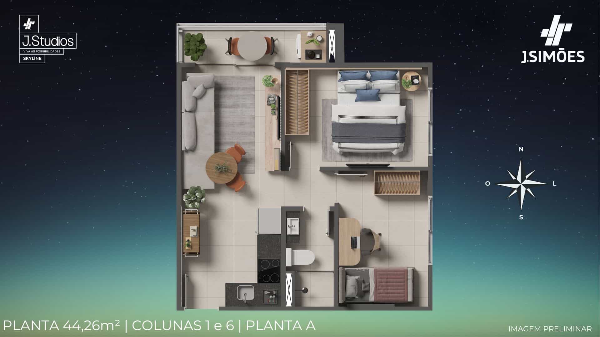 Apartamento à venda com 2 quartos, 2444m² - Foto 37