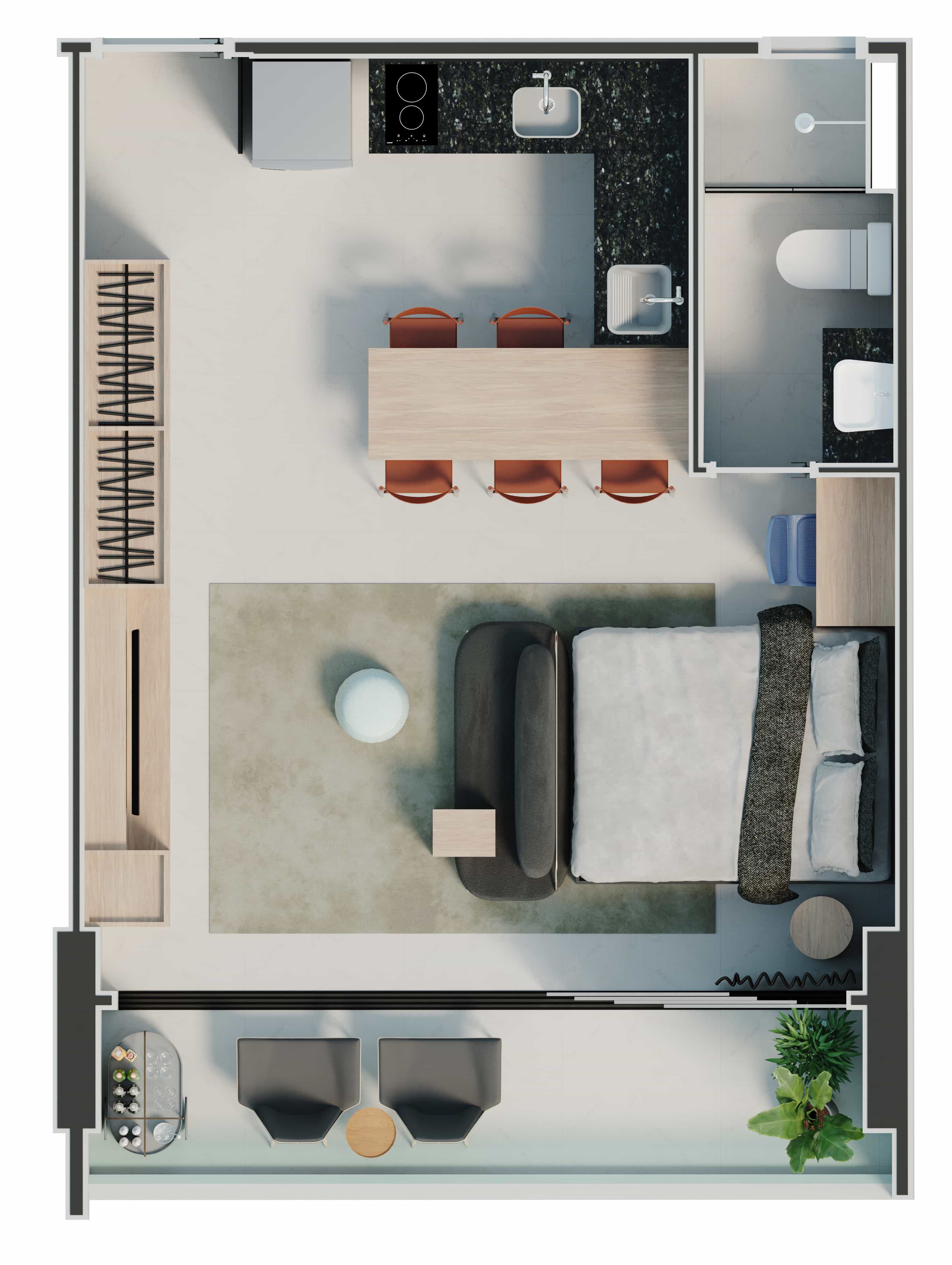 Apartamento à venda com 2 quartos, 3760m² - Foto 20