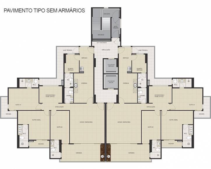 Apartamento à venda com 4 quartos, 162m² - Foto 8